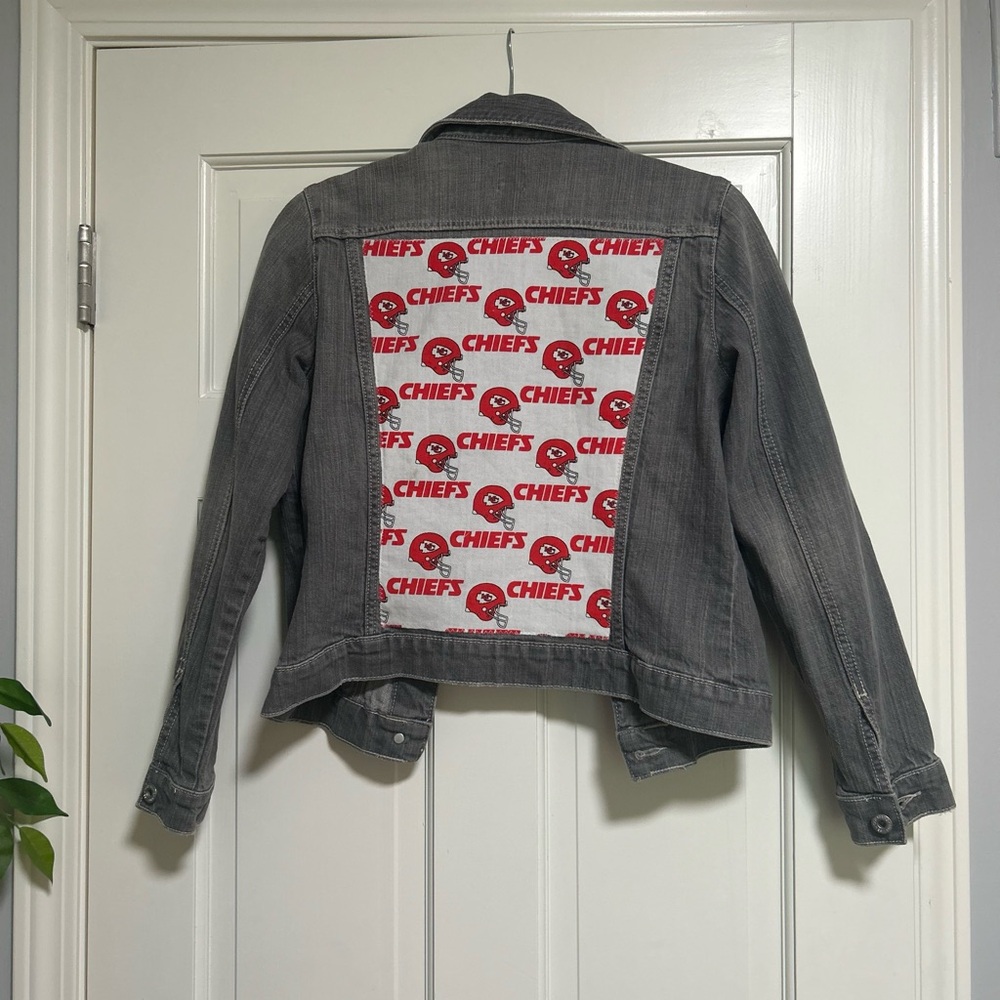 GAP Gray Denim Jacket